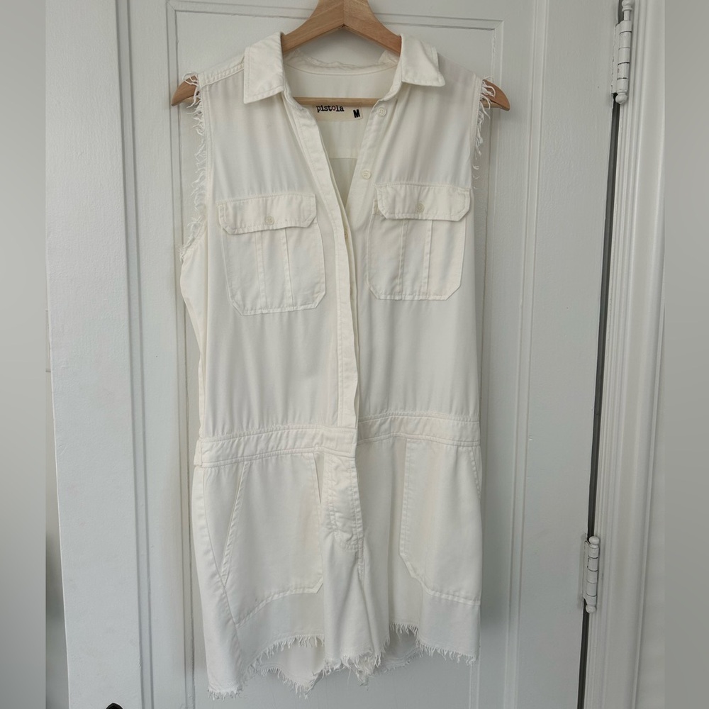 Pistola White Romper